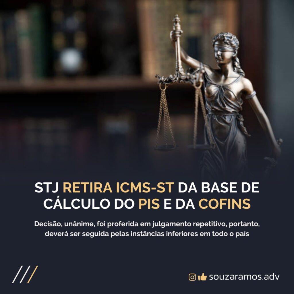 STJ retira ICMS-ST da base de cálculo do PIS e da COFINS